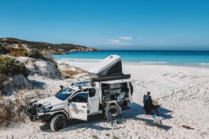 Beach camping 4WD Camper